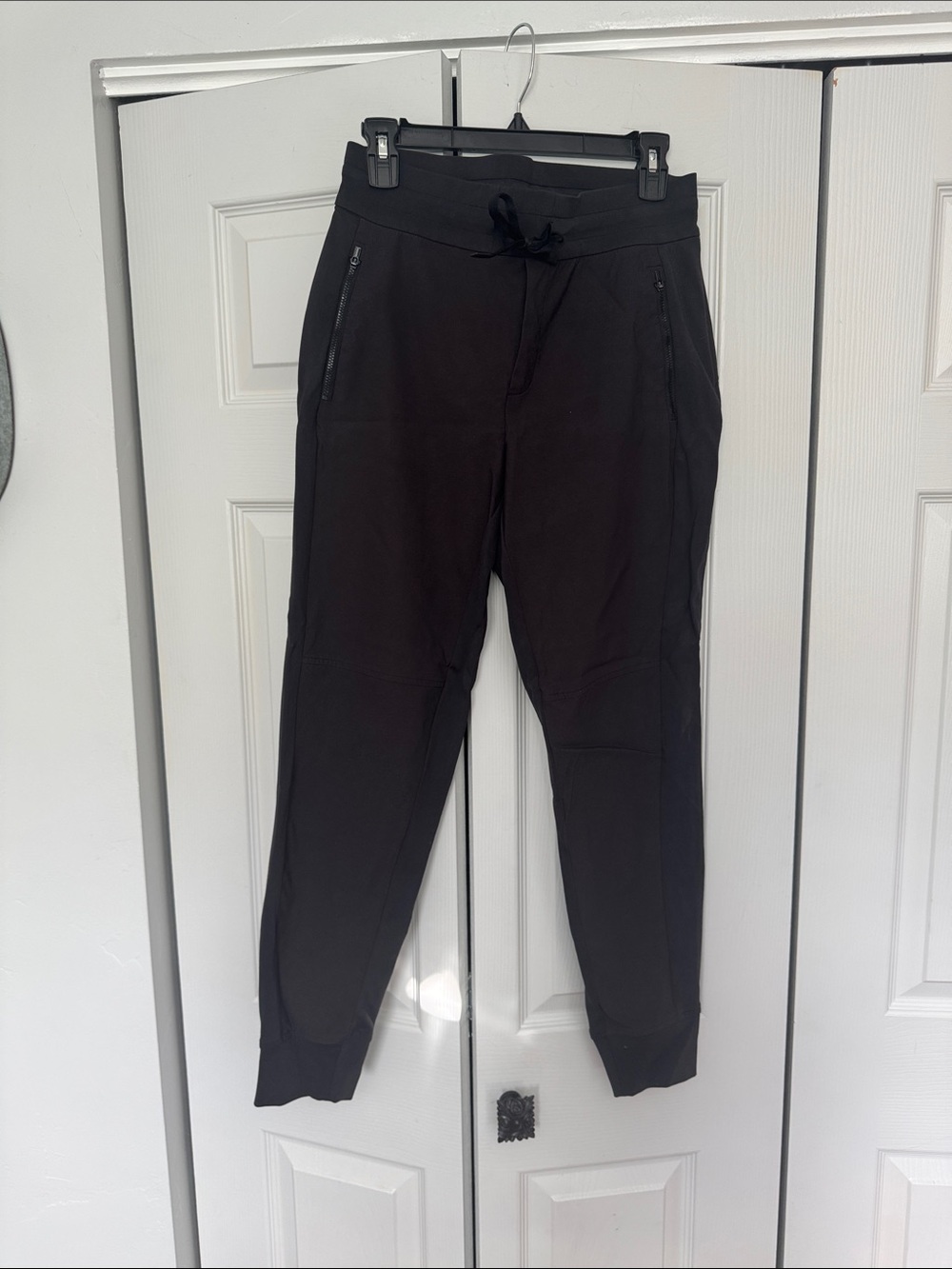 Athleta Black Zip-Pocket Joggers